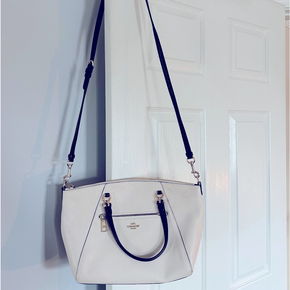 Black & White COACH convertible Crossbody.